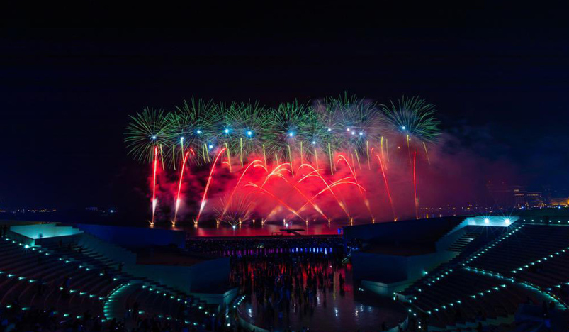 Katara fireworks show